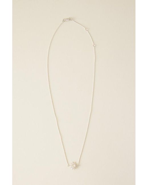 Rachel Jackson Natural Electric Goddess Mini Sun Necklace