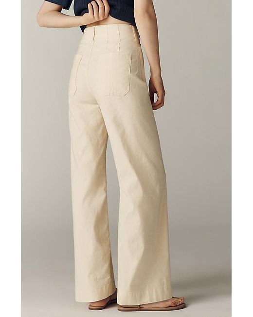 Maeve Multicolor The Colette Full-Length Wide-Leg Trousers By