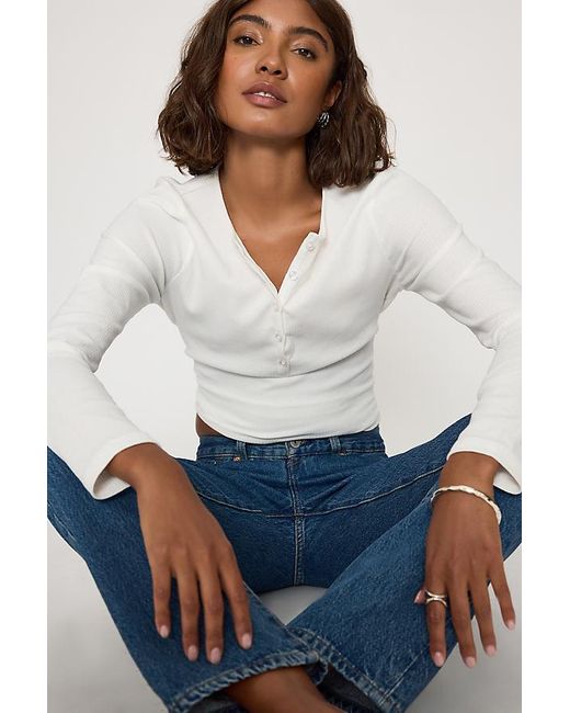 Levi's Blue 501 Original Straight Jeans