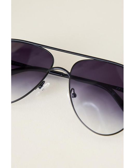 Le Specs Natural The Duke Aviator Sunglasses