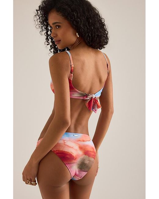 Sea Level Brown Tie-Back Bikini Top