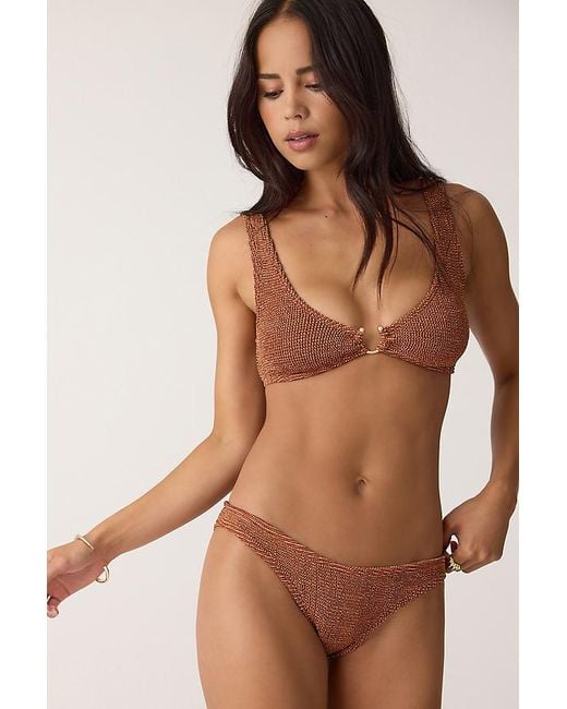 Bondeye Brown Sign Bikini Bottoms