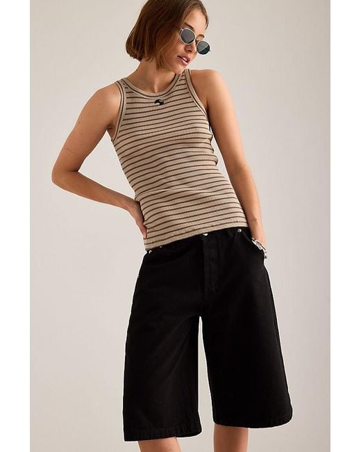OperaSPORT Black Jane Seamless Tank Top