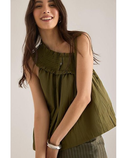 Damson Madder Green Alma Cami Top