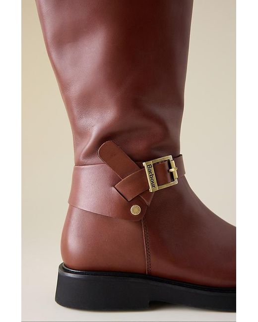 Barbour Brown Theodora Riding Boots