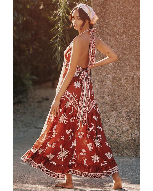 Celandine Multicolor Scarf Dress