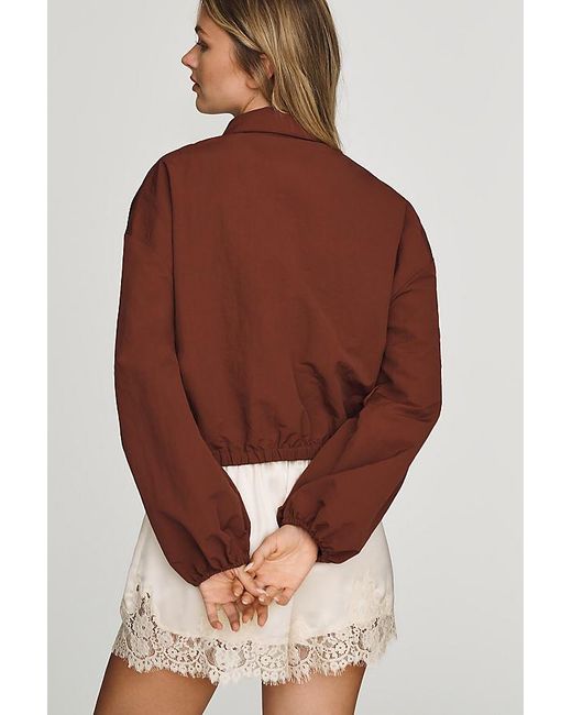 Daily Practice Brown Bubble Anorak Jacket