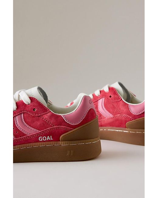 Coolway Red Goal Suede Trainers