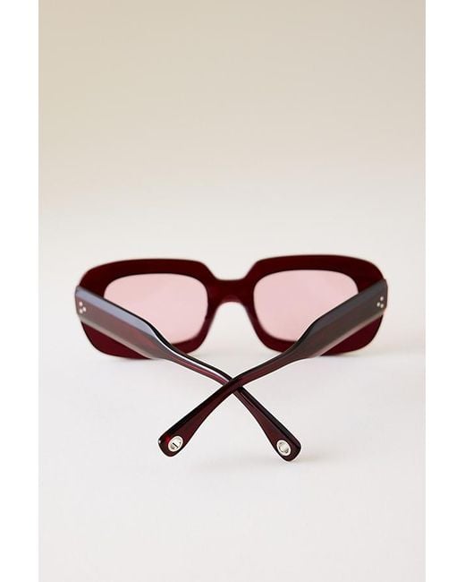 Jimmy Fairly Black Ily Rectangle Sunglasses