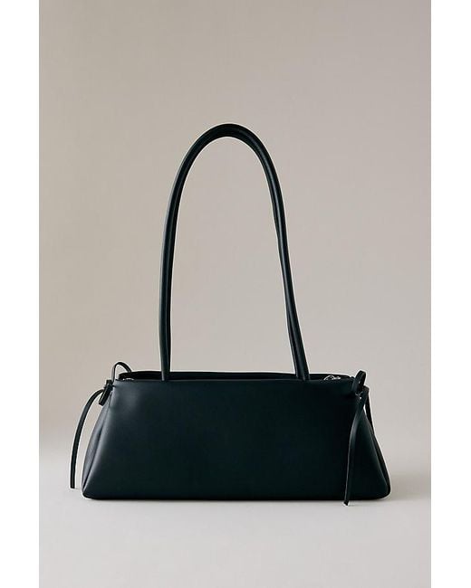 Charles & Keith Black Hazel Bow Shoulder Bag