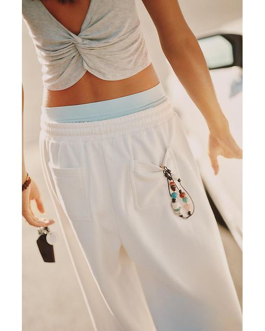 Daily Practice Gray Easy Mile Wide-Leg Joggers