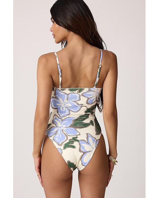Rhythm White Gigi Flora One-Piece Swimsuit