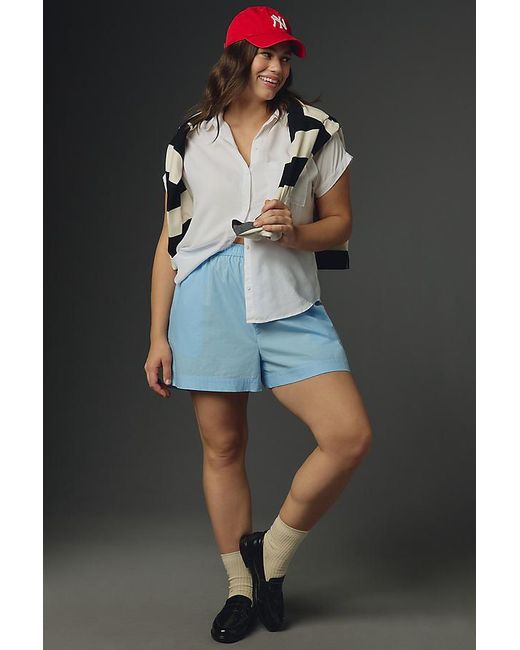Cloth & Stone Gray Breezy Buttondown Blouse