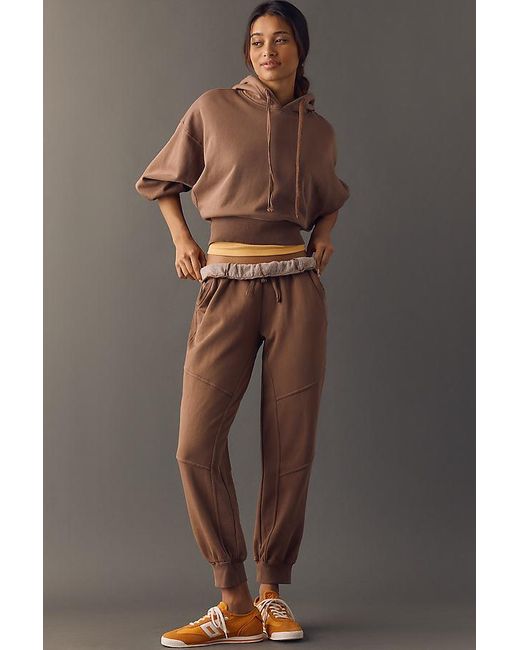 Daily Practice Brown Plie Joggers