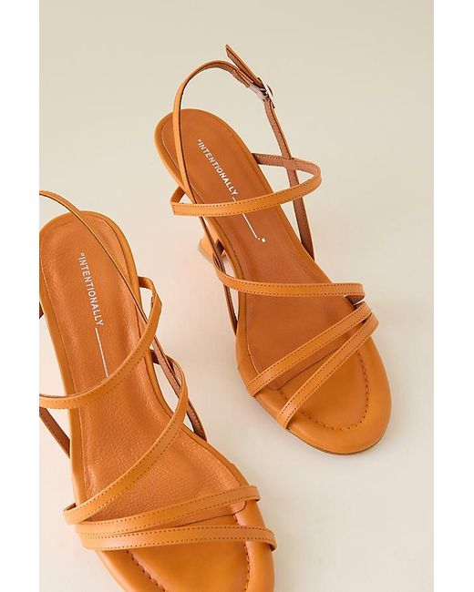 INTENTIONALLY ______ Natural Launch Heels