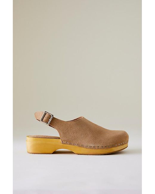 Kelsi Dagger Brooklyn Natural Nash Slingback Clogs