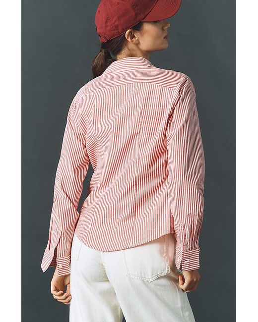 Maeve Multicolor The Gracelyn Slim Buttondown Shirt By