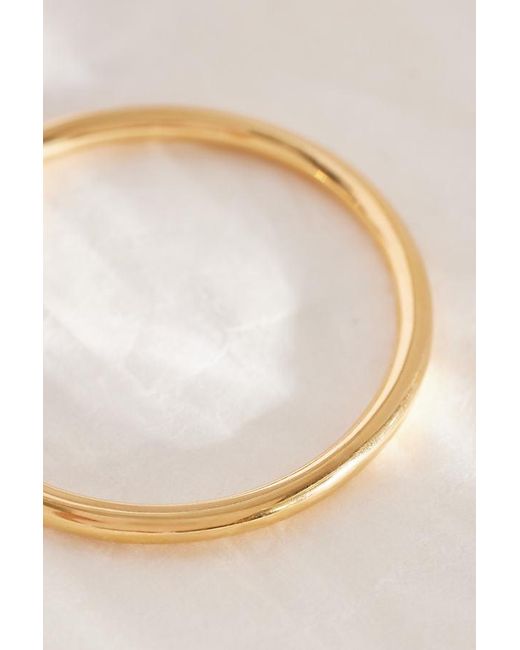 Tilly Sveaas Black 18K-Plated Medium Bangle