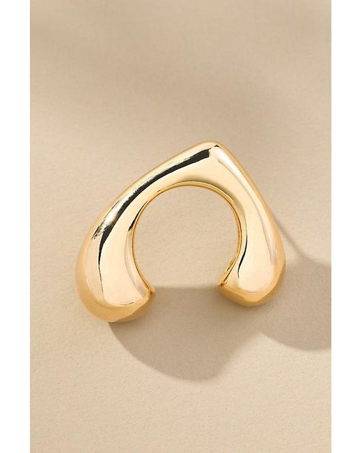 By Anthropologie Natural Mod Wishbone Post Earrings