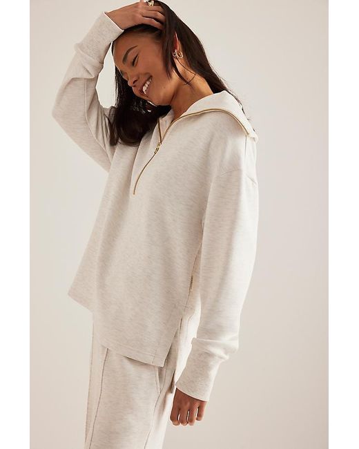 Varley Natural Larson Half-Zip Sweatshirt