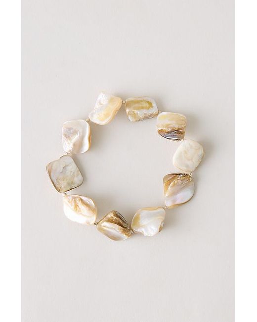 By Anthropologie Natural Stone Bracelet