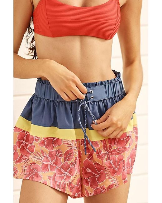 Celandine Blue Skirty Surf Shorts
