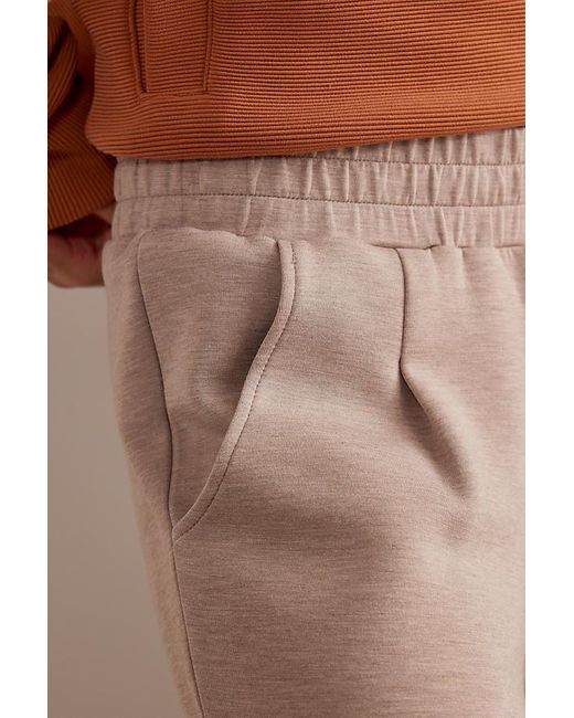 Varley Brown Slim Rolled-cuff Trousers