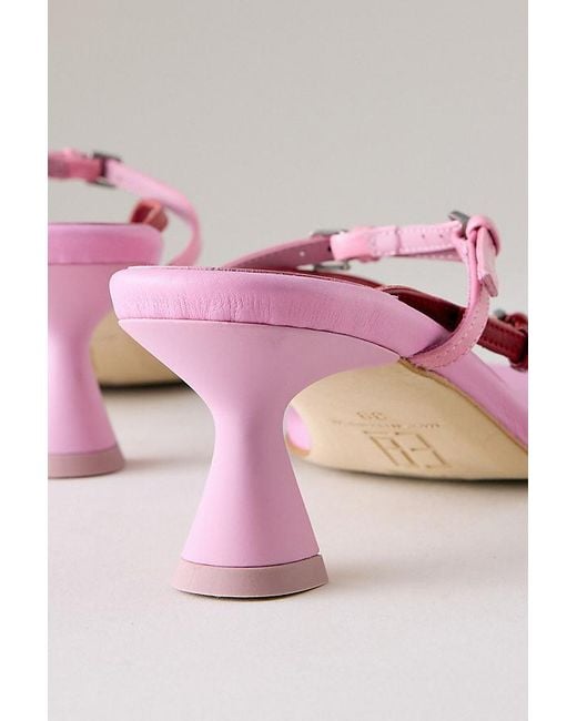 Miista Pink Abisai Mini Buckled Heeled Sandals