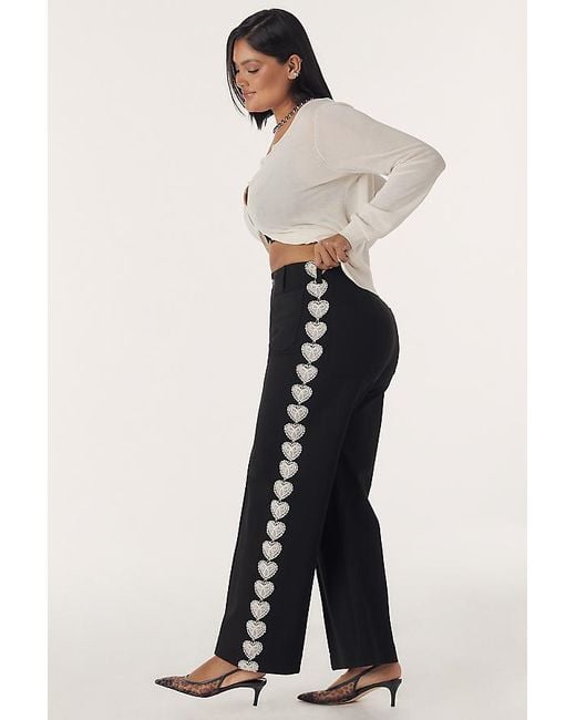 Maeve Black The Colette Full-Length Track Pant By