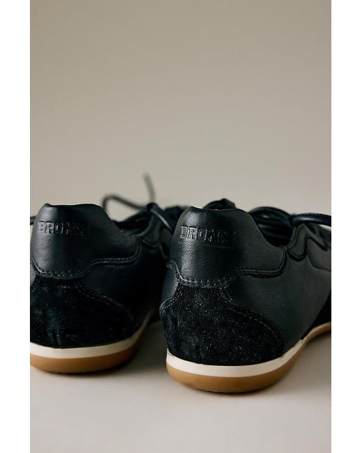 Bronx Black Parker Ballet Trainers