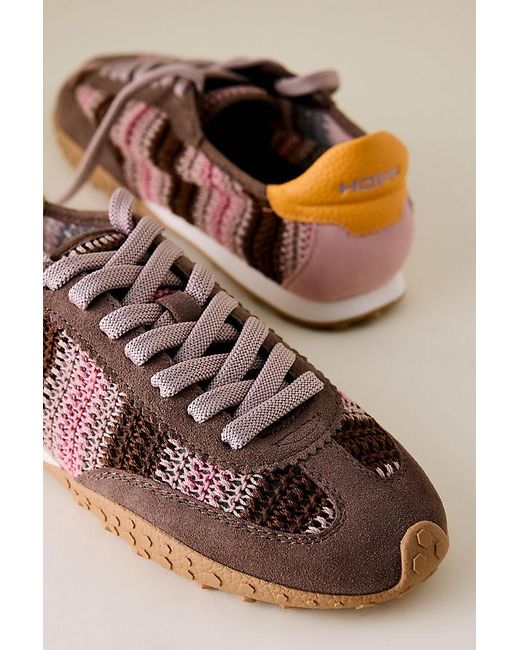 HOFF Brown Bridge Woven Trainers