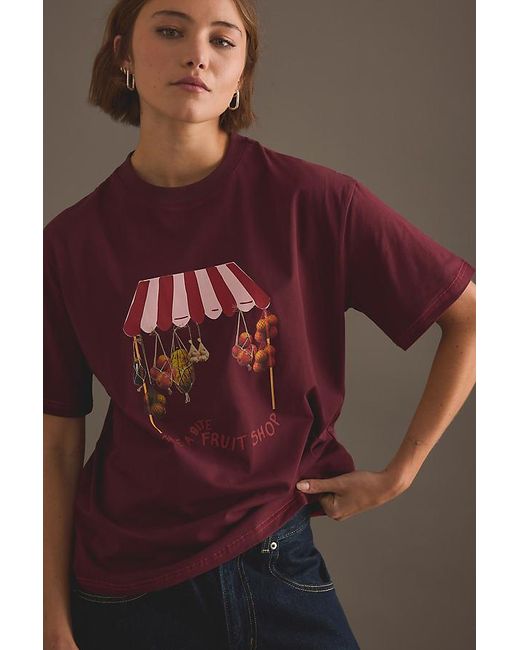 Never Fully Dressed Red Fruit Shop T-Shirt