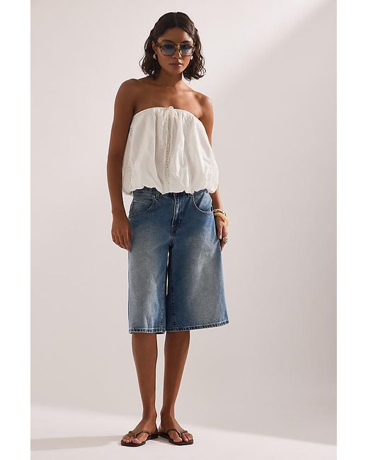 By Anthropologie Brown Classic Aviator Sunglasses
