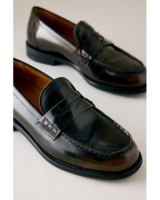 Vagabond Brown Vagabond Linn Leather Loafers