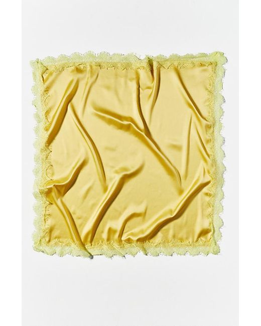 By Anthropologie Metallic Classic Square Scarf