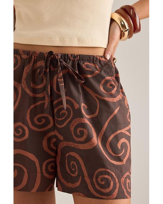 Damson Madder Multicolor Afina Pull-On Shorts