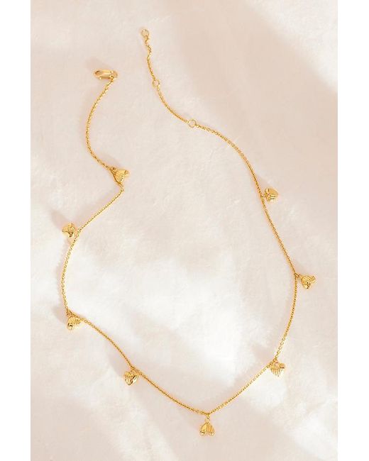 Rachel Jackson Natural Plated Untamed Deco Hearts Charm Bracelet