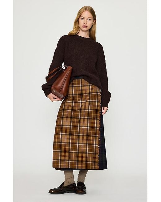 Barbour Brown Tanfield Wool-Blend Jumper