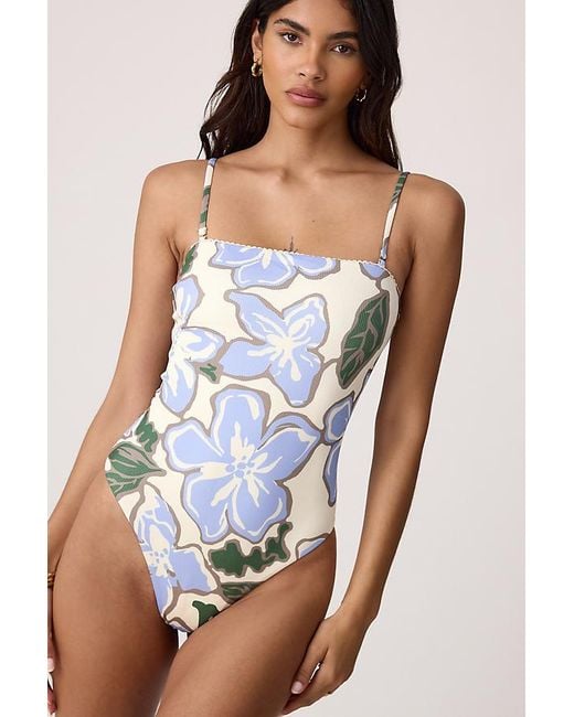 Rhythm White Gigi Flora One-Piece Swimsuit