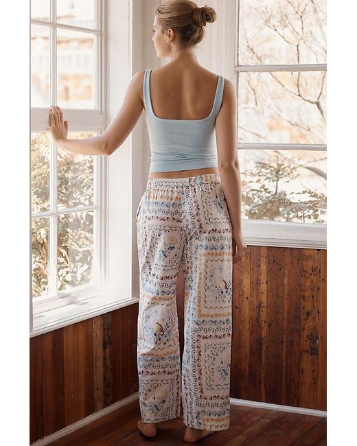 By Anthropologie White The Wren Boxer Trousers