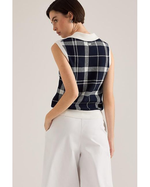 Barbour Blue Allerdale Sweater Vest