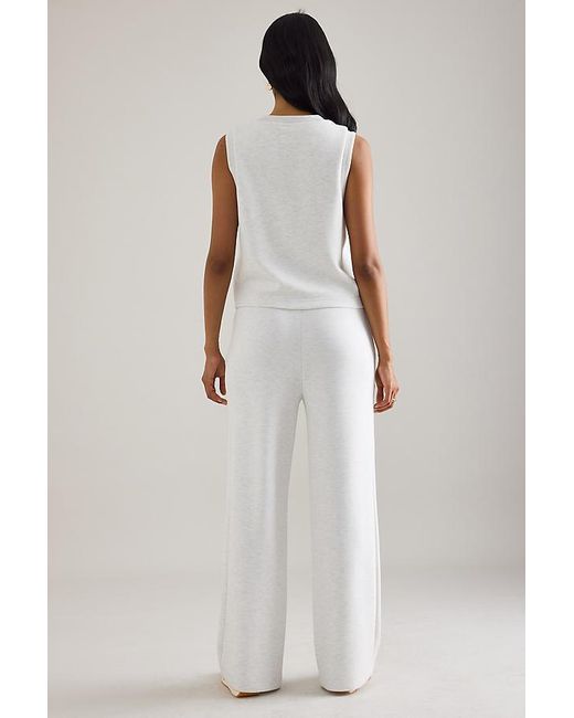 Varley White The Wide Leg 30 Trousers