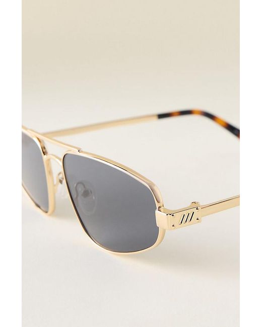 Le Specs Natural Treasure Aviator Sunglasses