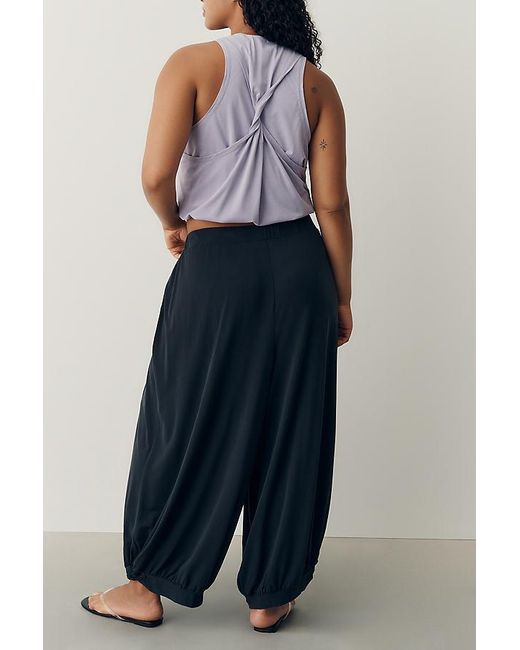 Daily Practice Blue Twist Bubble Trousers