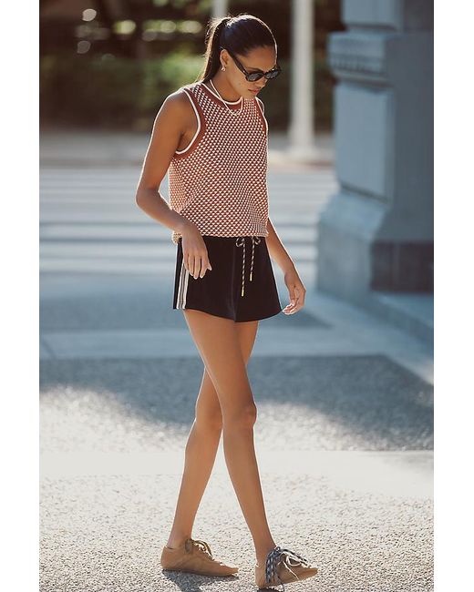 Varley Gray Jenson Knit Tank Top