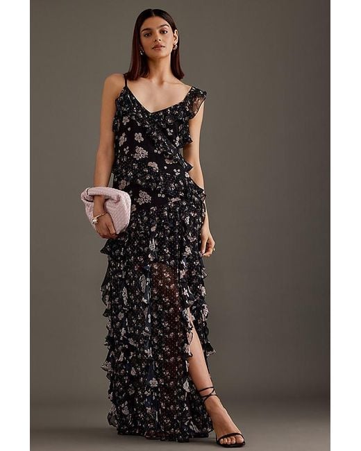 sachin and babi light blue dress By Anthropologie Embroidered Floral Dress