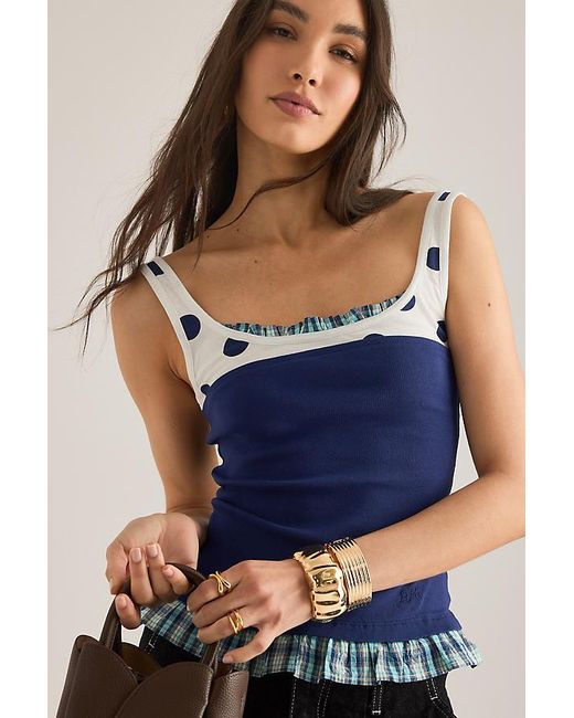 Damson Madder Blue Idelle Jersey Top