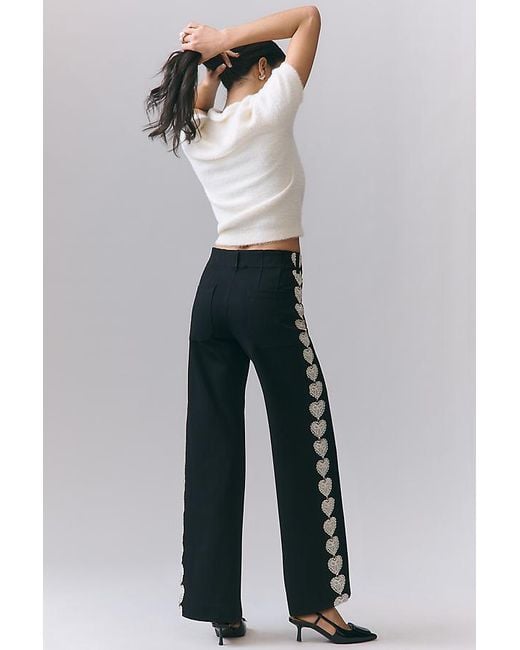 Maeve Black The Colette Full-Length Track Pant By