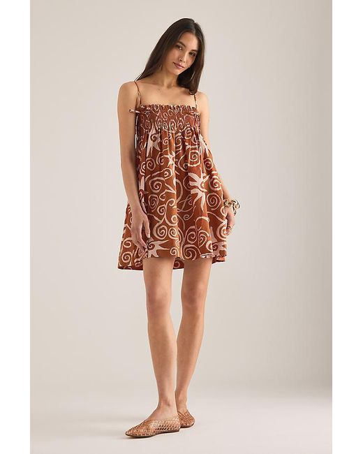 Damson Madder Red Lilo Mini Dress