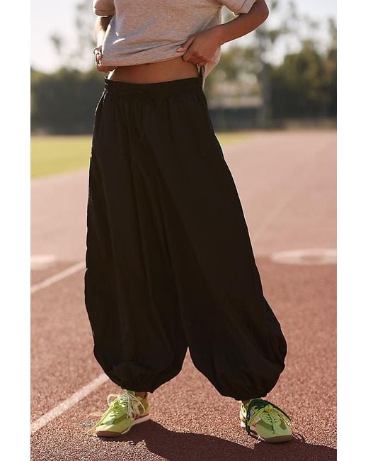 Daily Practice Black Balloon Trousers